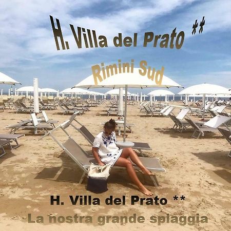 Hotel Villa del Prato cucina romagnola e possibilità Pacchetto Spiaggia Bellariva Di Rimini Exterior foto